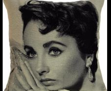 Elizabeth Taylor Cushion