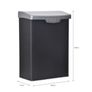 Shipton Post Box with galv lid Carbon GT25 Image 2