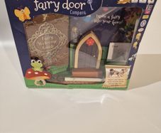 Irish Fairy Door Purple Door Playset Magical Fairy Garden Kit Kids NEW