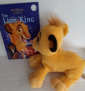 New disney lion king rattle simba and new book