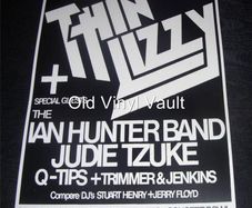 Thin Lizzy Rock At The Bowl,Milton Keynes 1981 Repro Concert Poster