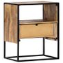 Nightstand 40x30x50 cm Solid Mango Wood Image 4
