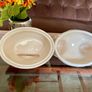 Vintage Mid Sized Cream Ceramic Hen on Nest Egg Keeper Storage Jar Image 9