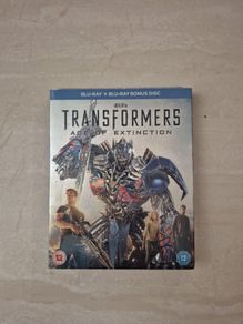 transformers agw of extinction bluray new