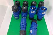 Postage - 10 x Garo P 216-6 S 16 Amp 3 Pin Plug 230V IP44 Blue - Plug 16a