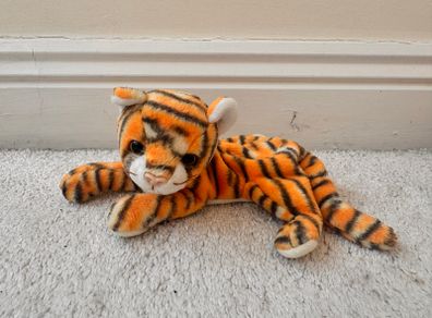 Vintage Ty Beanie Baby India the Tiger 2000 Used Please see photos