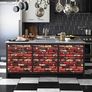 NEW SALE | Stone Brick Wallpaper Peel and Stick 3D Effect Blocks Vintage Brick Faux Textured Self-Adhesive Wallpaper Kitchen Cabinets Backsplash Fireplace Laundry Room Accent Wall Decor Image 4