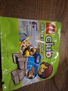 lego club Max minifig polybag