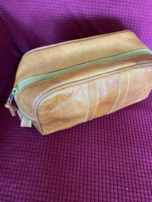 Quality Leather Toiletry Bag