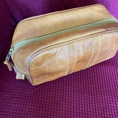 Quality Leather Toiletry Bag