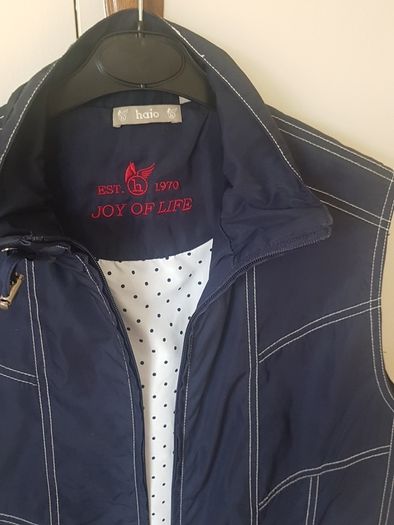 Smart Navy Gilet Size 12