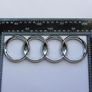 Audi rear Chrome Grill Badge Emblem 180mm Image 5