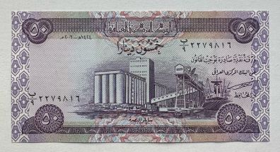 Iraq 50 Dinars 2003 Banknote