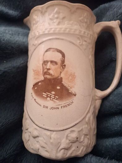 Antique Military John French Jug