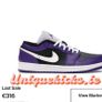 Nike Air Jordan 1 Low OG Purple Black Image 5