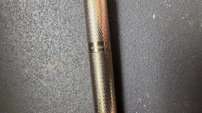 Vintage Sheaffer White Dot Electroplated Gold Ballpoint Pen
