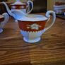 Antique Chinese Teapot, sugar bowl and milk jug. Image 5