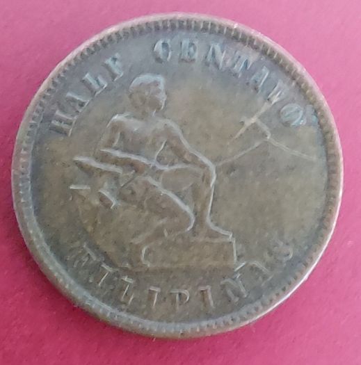 U.S.A 1903 Philippines Half Centavo Coin in Extremely Fine condition