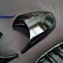 BMW E92 E93 Lci Black Kidney Grilles & Mirror Covers Set Brand New Image 5