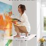 Electric Standing Desk Height Adjustable 120 x 60cm Image 8