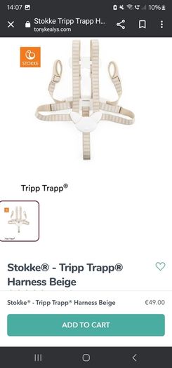 Tripp Trapp Chair with all accessories