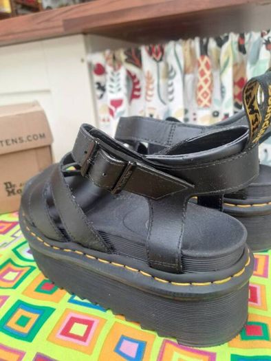 Dr Marten platform blaire quad sandals