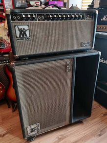 Vintage 1974-77 Musicman HD130 Reverb Guitar amp and cab
