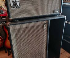 Vintage 1974-77 Musicman HD130 Reverb Guitar amp and cab