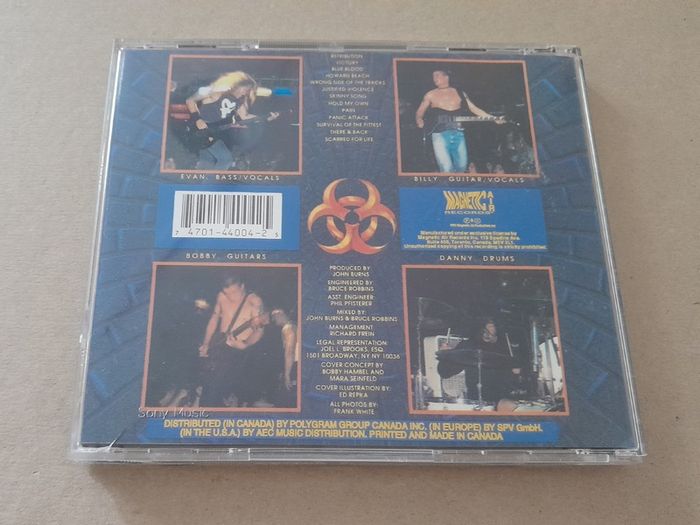 Biohazard CDs Metal crossover