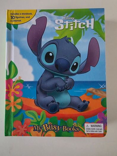 Stitch book with 10 figurines