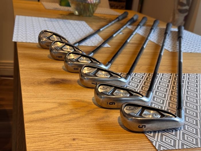 LH Callaway Rogue iron set