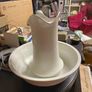 Antique Jug and Bowl Image 2
