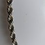Vintage 14K White Gold Twisted Rope Chain Necklace length 22" - 4,9g Image 7