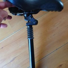 ebike  seat post + saddle