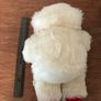 New Soft White Teddy with red paws Image 3