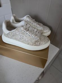 Glitter trainers uk3