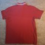 Fred Perry Maroon Polo Shirt White Light Blue Twin Tip Made in UK XL Image 4