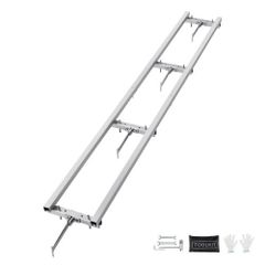 Rail Mill Guide System 2.74 m Chainsaw Milling Rail Guide 4 Crossbar Kits