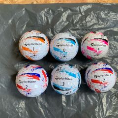 Taylormade Speedsoft colored golf balls (6)