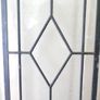 Antique Stunning  Leaded Stained Glass Window Art 39" x 9,5" Image 4