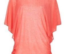 Brand new Izabel London Coral Flowy Batwing Top size UK10 EU38 Postage included