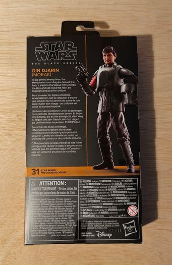 Star Wars Din Djarin 6" Scale Black Series New & Unopened