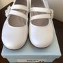 Ivory Leather Communion Shoes Image 2