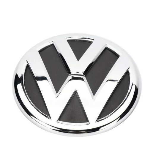 100mm OEM Rear Trunk Lid Badge Emblem Chrome Logo Car Sticker For VW Volkswagen Jetta MK6 VI Polo Golf Passat Variant 5C6 853 630