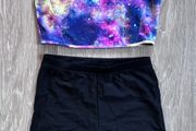 Next active west top and bicycle shorts/swim shorts