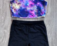 Next active west top and bicycle shorts/swim shorts