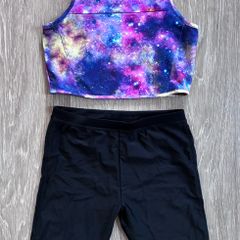 Next active west top and bicycle shorts/swim shorts