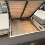 Double Wooden Ottoman Storage Bed, Gas Lift Image 2