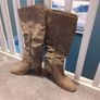 Next Nude tall boots - size 6.5 Image 5
