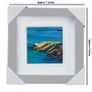 Baily Lighthouse, Howth Head, Dublin, 4x4in framed print by artist Helen Mathews Image 3